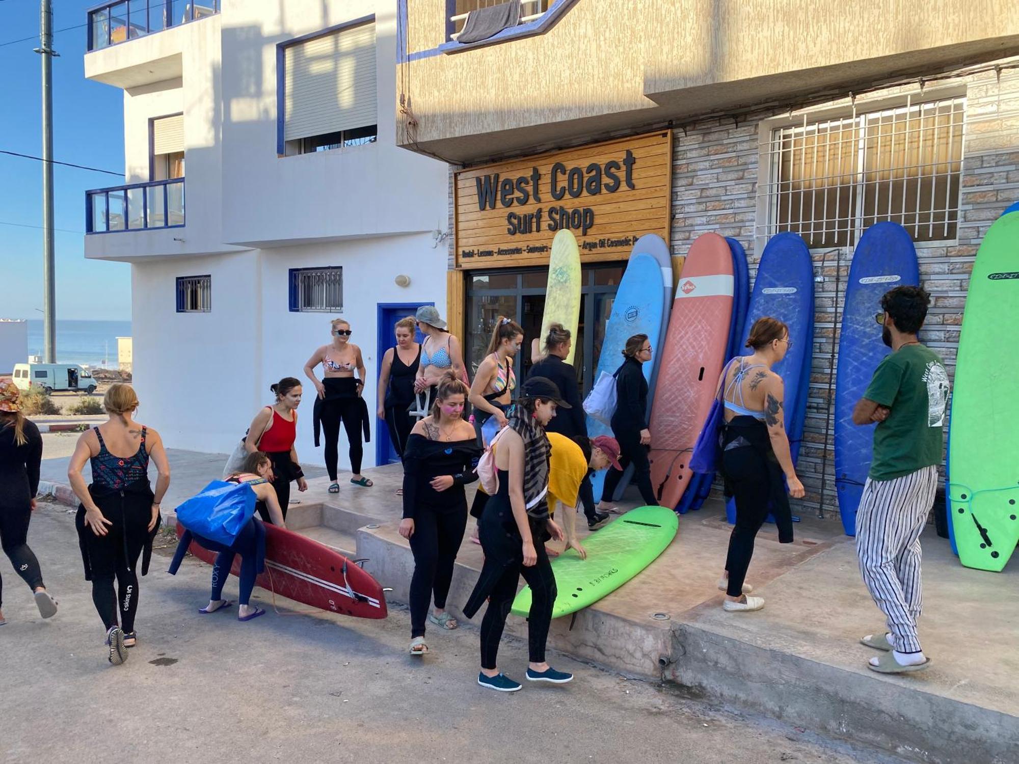 West Coast Surf House Apartment Имсуане Екстериор снимка